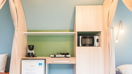 Keuken - Camping Floreal la Colline Keuken - Camping Floreal la Colline