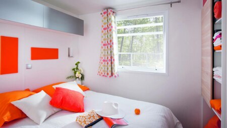 Slaapkamer - Camping Floreal La Colline Slaapkamer - Camping Floreal La Colline