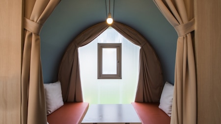 Woonkamer - Camping Floreal La Roche-en-Ardenne