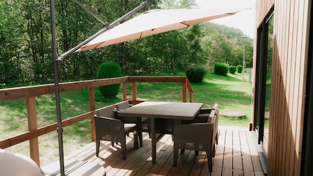 Terras - Camping Floreal La Roche-en-Ardenne