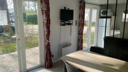 Woonkamer - Camping Floreal Het Veen