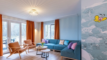 Woonkamer - Familie Resort De Tovertuin