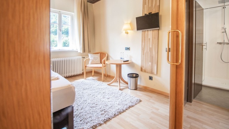 Eenpersoonskamer - Hotel Gasthof Blume