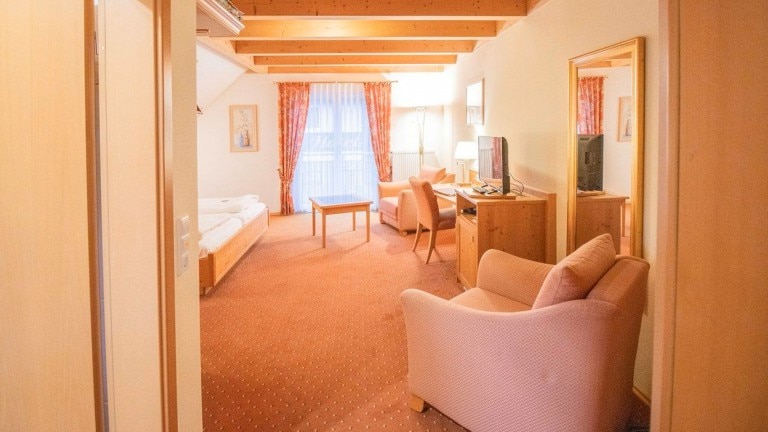 Comfort kamer met balkon - Hotel Gasthof Blume