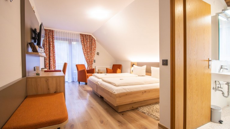 Standaard kamer met balkon - Hotel Gasthof Blume