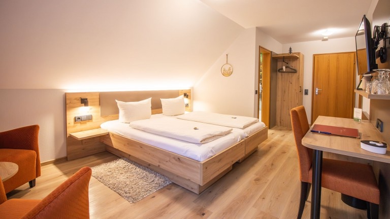 Standaard kamer met balkon - Hotel Gasthof Blume