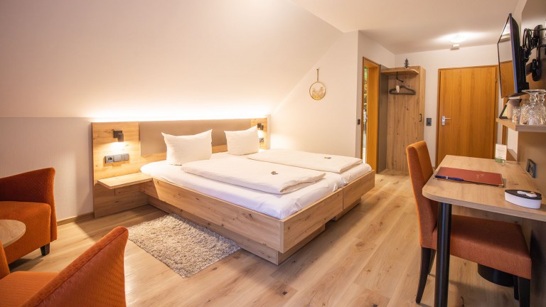 Standaard kamer met balkon - Hotel Gasthof Blume