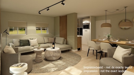 Woonkamer - Center Parcs Parc Sandur