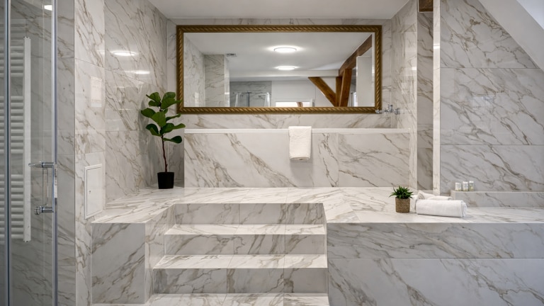 Standaard kamer met wellnessbad - Schloss Krugsdorf Hotel