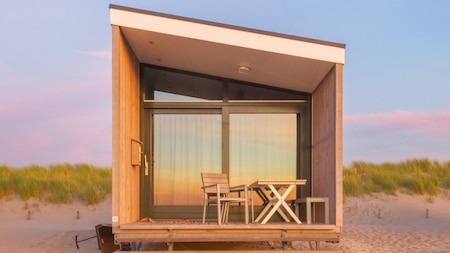 Buitenaanzicht - Kijkduin Strandhuisjes