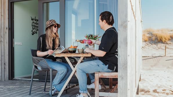 Strandhuisje - Kijkduin Strandhuisjes