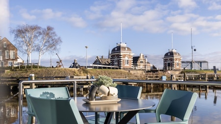 Terras - Huren Houseboat Lemmer