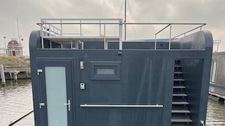 Buitenaanzicht - Huren Houseboat Lemmer