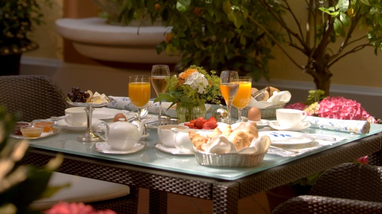 Terras - Romantik Hotel Bülow Residenz