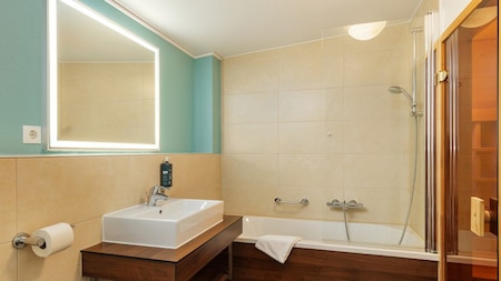 Badkamer - Center Parcs Bostalsee Badkamer - Center Parcs Bostalsee