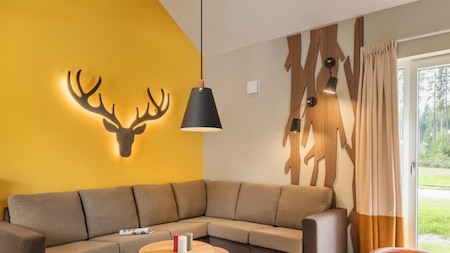 Woonkamer - Center Parcs Park Allgäu
