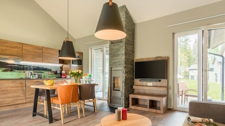 Woonkamer - Center Parcs Park Allgäu