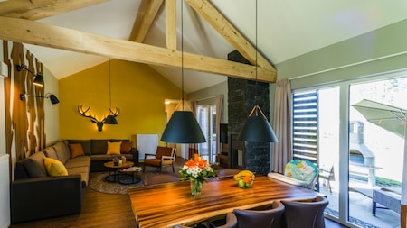 Woonkamer - Center Parcs Park Allgäu
