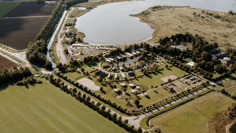 Luchtfoto - Vakantiepark Eigen Wijze