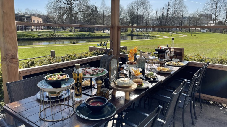Terras - Hotel Wander
