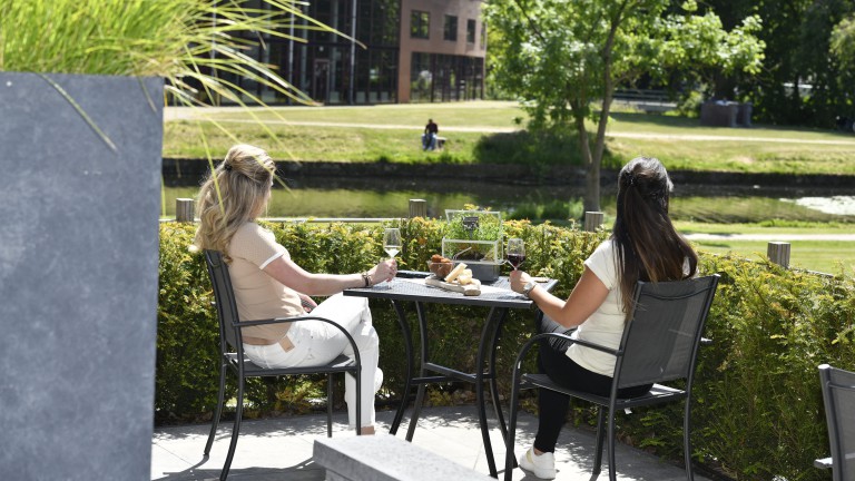 Terras - Hotel Wander