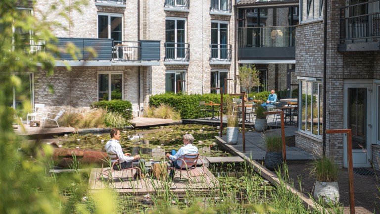 Terras - Blooming Hotel