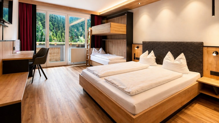 Standaard kamer - First Mountain Hotel Montafon