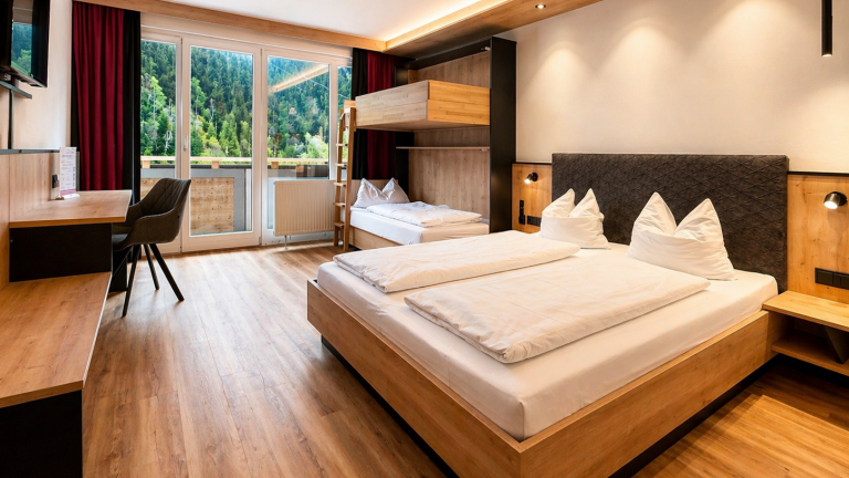 Standaard kamer - First Mountain Hotel Montafon