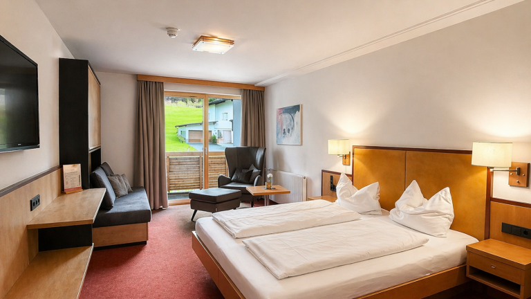 Comfort kamer - First Mountain Hotel Montafon