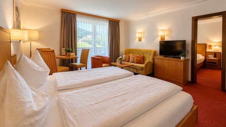 Junior suite - First Mountain Hotel Montafon