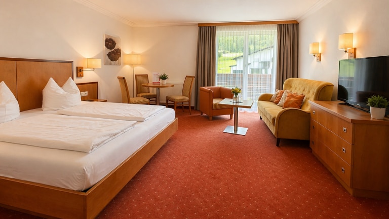Junior suite - First Mountain Hotel Montafon
