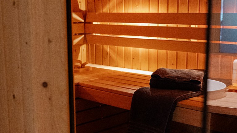 Deluxe kamer met sauna - Witte Berken Natuurhotel