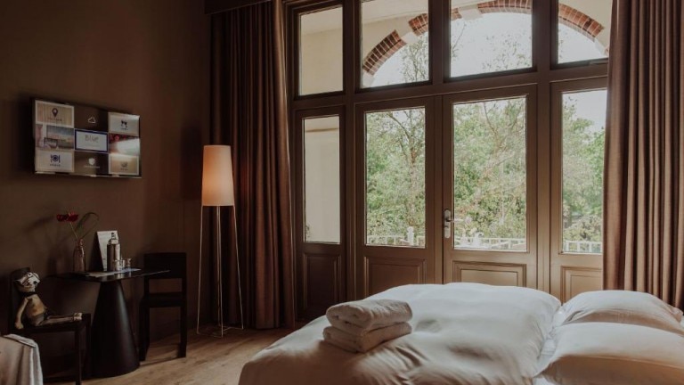 Blue casual room - Boutique Hotels MANNA en Nijmegen