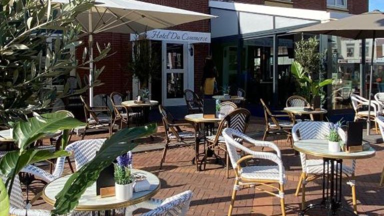 Terras - Hotel Du Commerce Oostburg