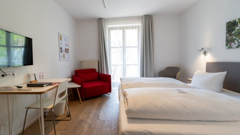 Comfort kamer met 1 extra bed - Hotel Fuchsbräu
