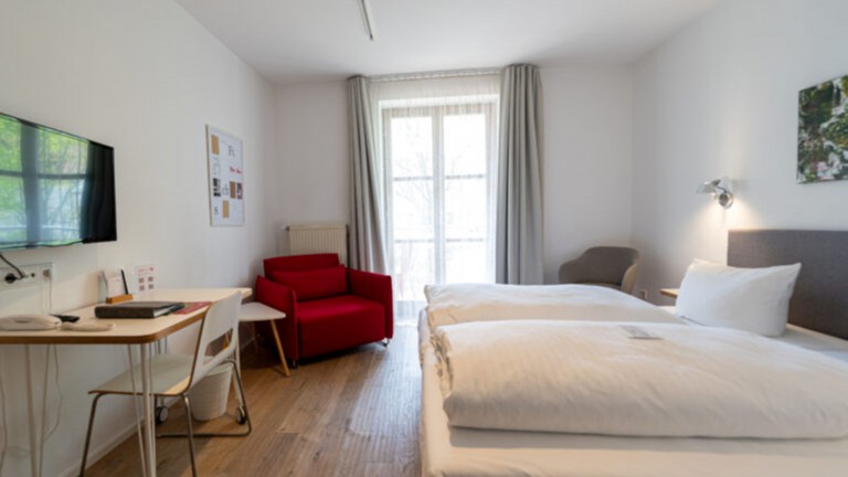 Comfort kamer met 1 extra bed - Hotel Fuchsbräu