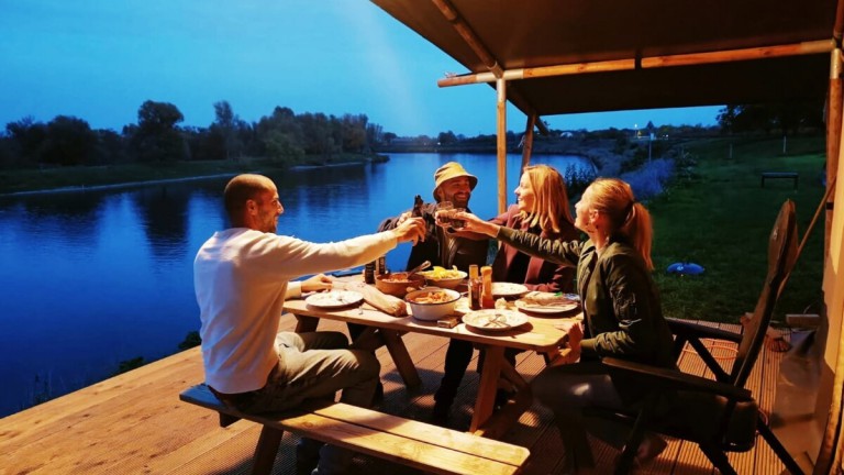 Sfeerbeeld - Vodatent Camping de Boomgaard