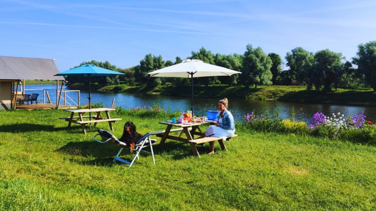 Sfeerbeeld - Vodatent Camping de Boomgaard