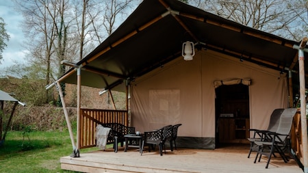Buitenaanzicht - Vodatent Camping de Haer Buitenaanzicht - Vodatent Camping de Haer