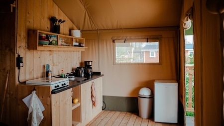 Keuken - Vodatent Camping de Haer Keuken - Vodatent Camping de Haer