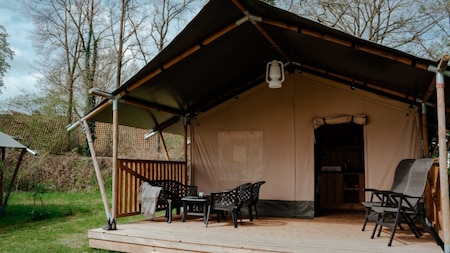 Buitenaanzicht - Vodatent Camping de Haer Buitenaanzicht - Vodatent Camping de Haer