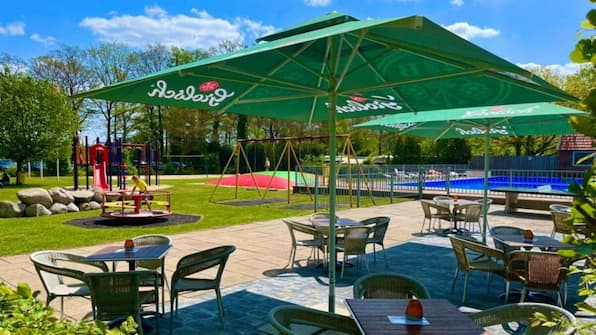 Terras - Vodatent Camping de Haer