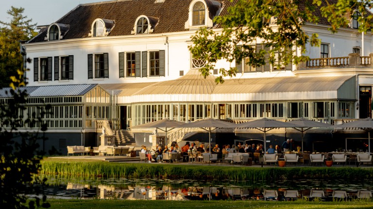 Terras - Kasteel Engelenburg