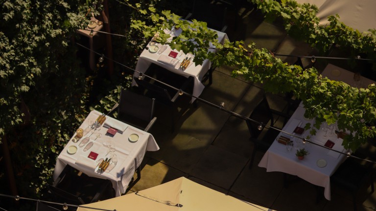 Terras - Hotel Halbert