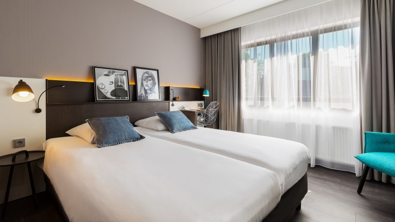 Standaard twin kamer - Postillion Hotel Amersfoort Veluwemeer