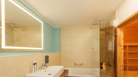 Badkamer - Center Parcs Bostalsee Badkamer - Center Parcs Bostalsee