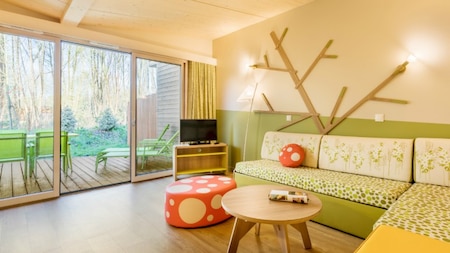 Woonkamer - Center Parcs Villages Nature Paris Woonkamer - Center Parcs Villages Nature Paris