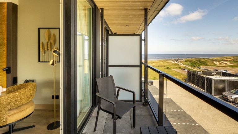 Zijzeezicht kamer - Strandhotel Het Hoge Duin