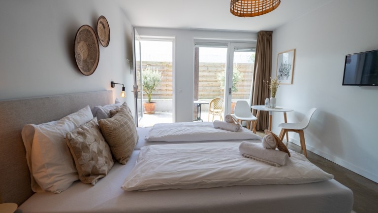 Studio met terras - Hotel Paradis
