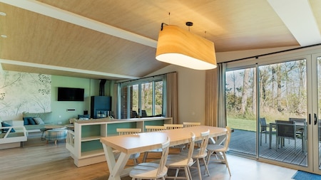 Keuken en woonkamer - Center Parcs Villages Nature Paris Keuken en woonkamer - Center Parcs Villages Nature Paris